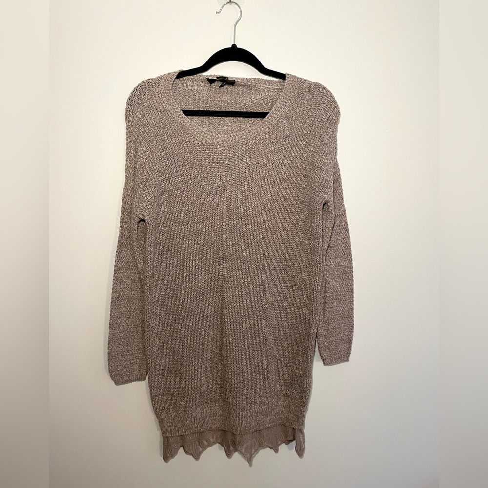 Grey Sweater Dress